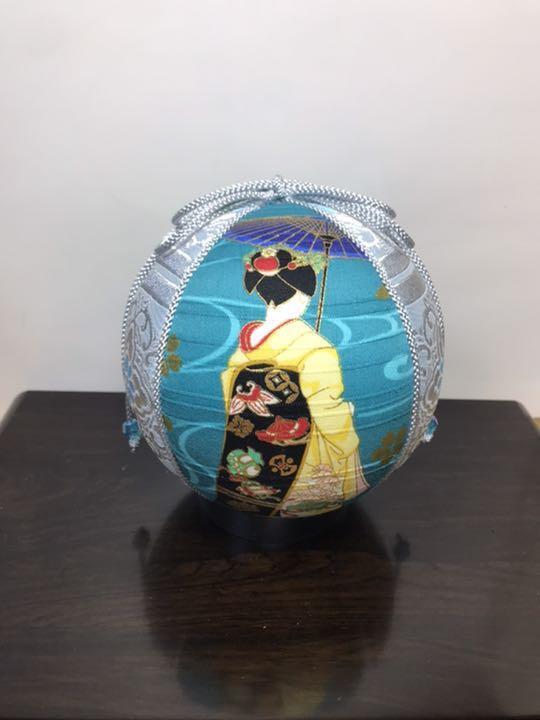 Temari  Interior decoration  gift Maiko Blue Green