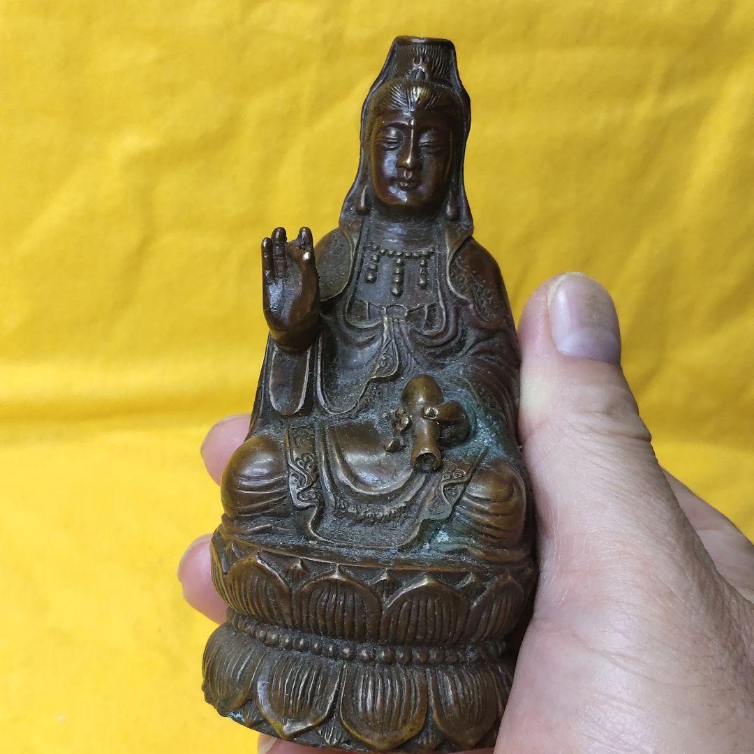 Kannon Statue Bronze Buddha Statue Buddhist Art