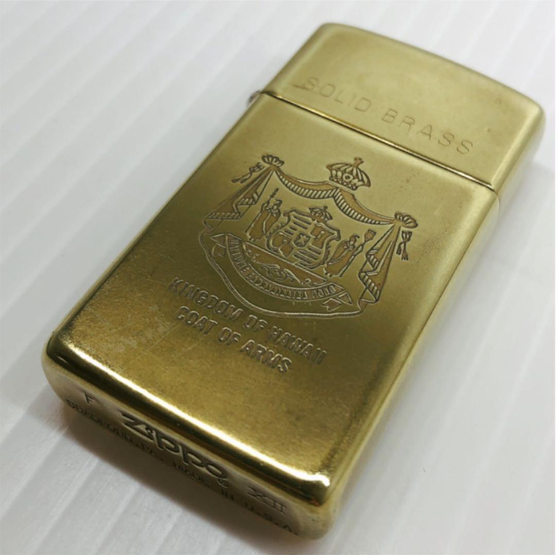 As is for parts ZIPPO lighter made in 1996 solid brass