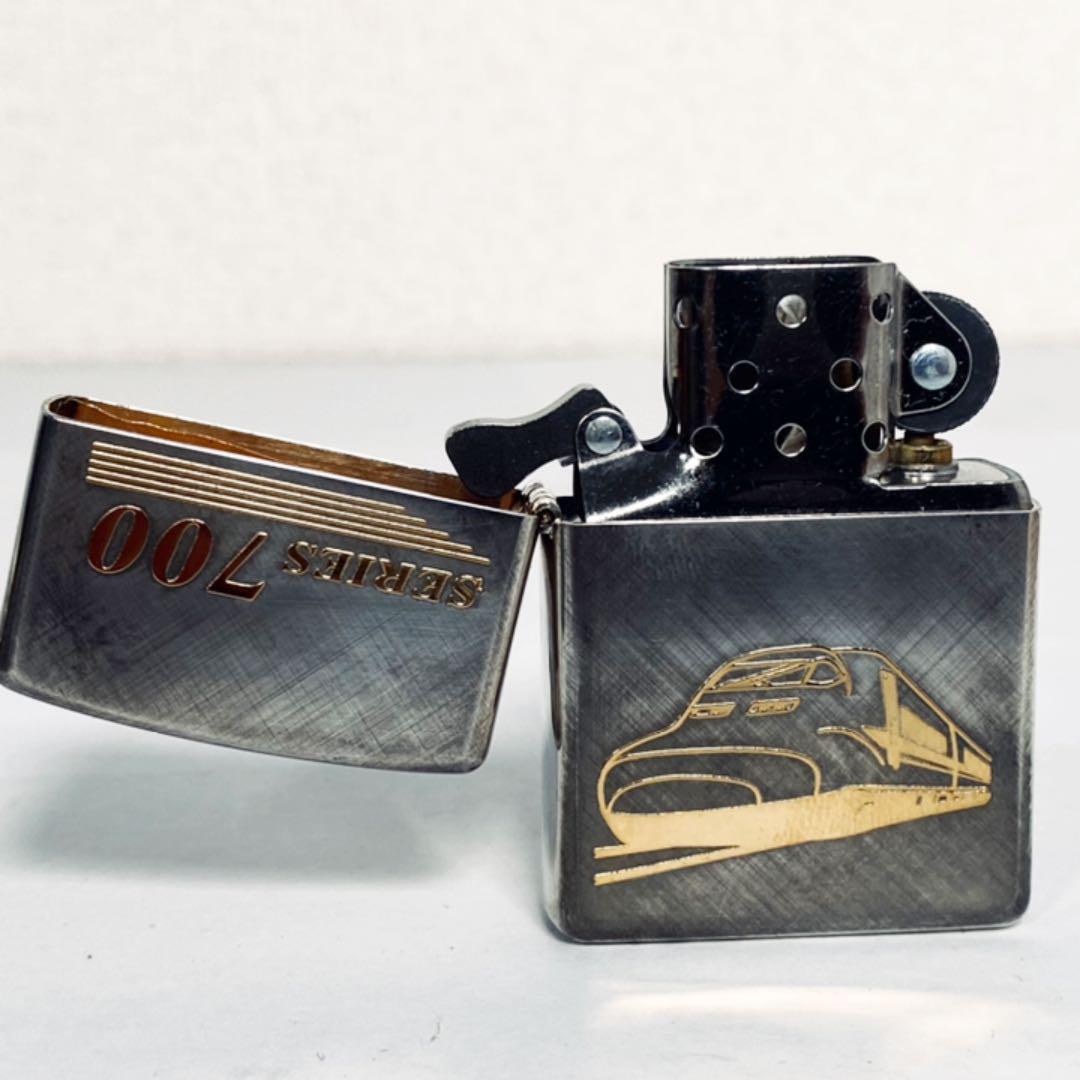 As is For Parts  ZIPPO series 700 Shinkansen special limited edition with serial