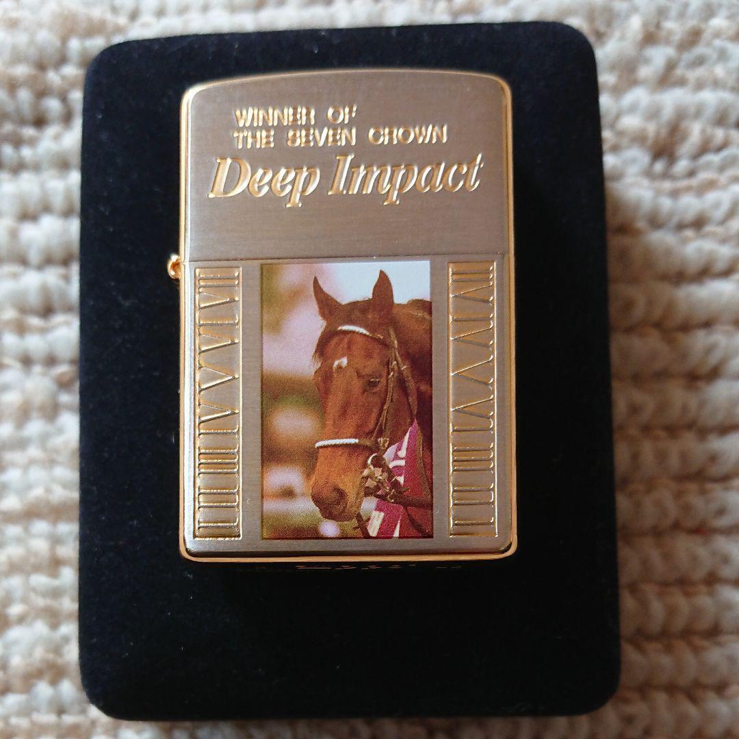 As is for parts Zippo lighter Deep Impact 7 crown commemorative serial number av