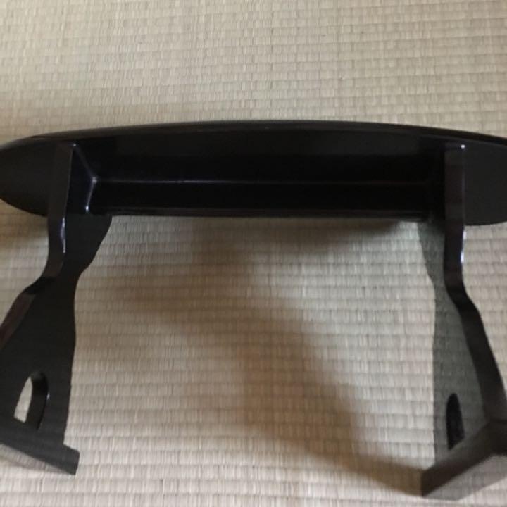 Today's armrest Kiso lacquer black