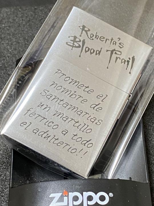 As is For Parts Zippo Black Lagoon 1933 Replica Anime Rosalita 4 Sided Design