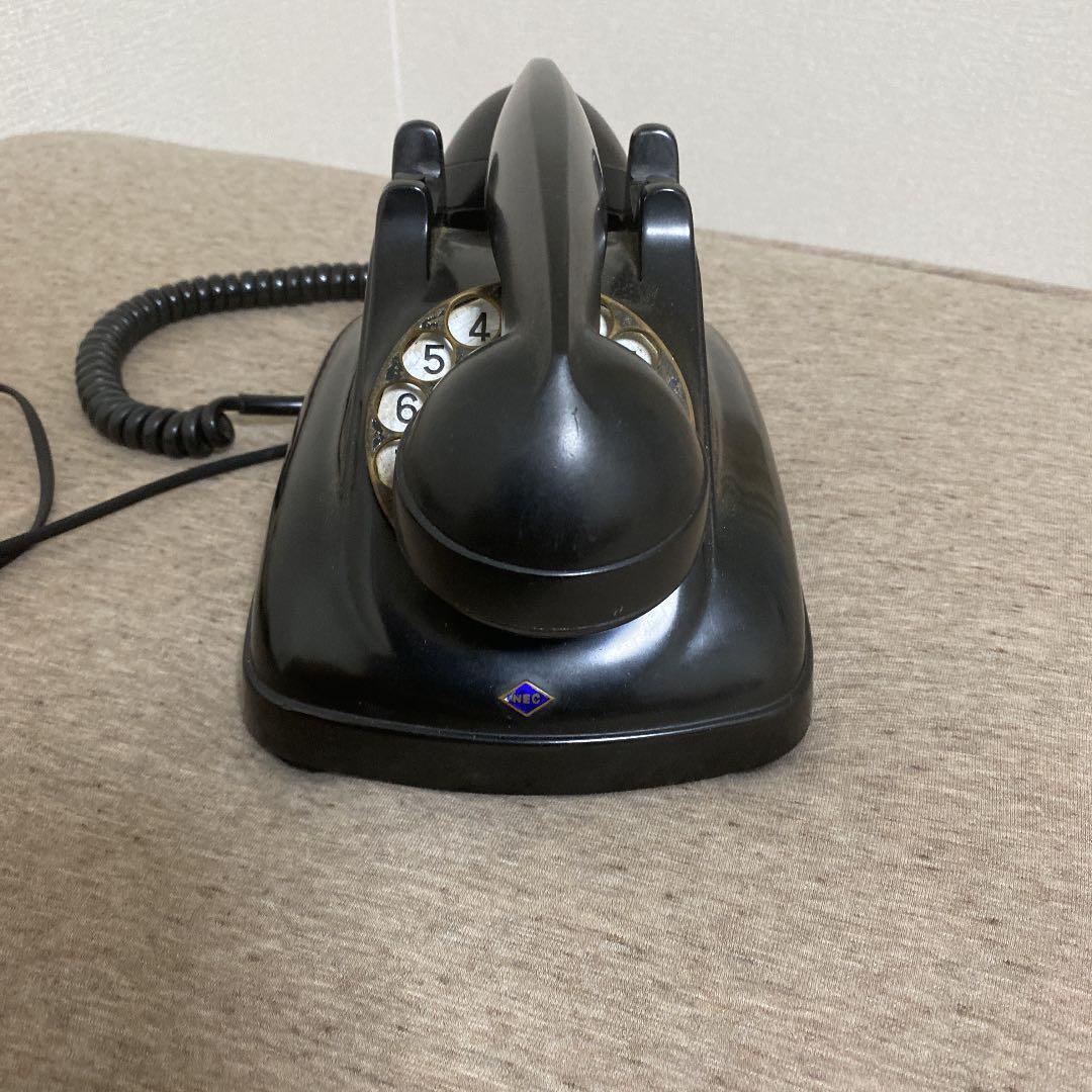 As is For Parts retro black phone