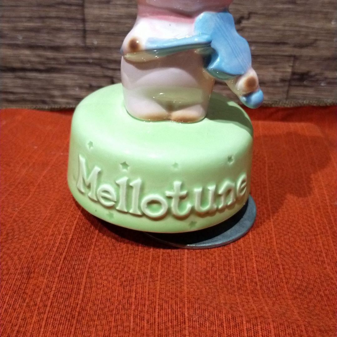 [Rare thing at that time] Mellotune music box Sanrio old logo