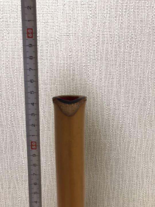 Shakuhachi 1 shaku 8 sun Total length about 54.5 cm