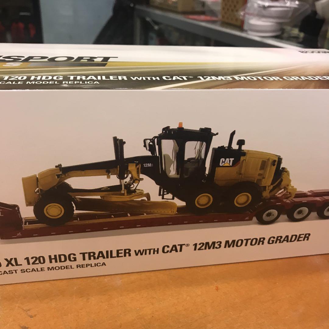 Diecast master DM trailer & motor grader 1/50