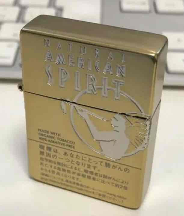 As is For Parts Zippo lighter replica 1935 limited gold amesupi