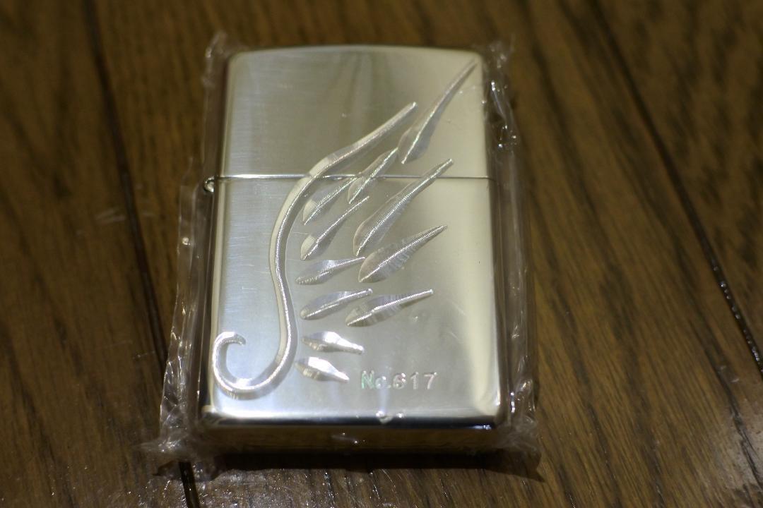 As is for parts ・Pure silver ・Warranty included V-WING ZIPPO Serial number inclu