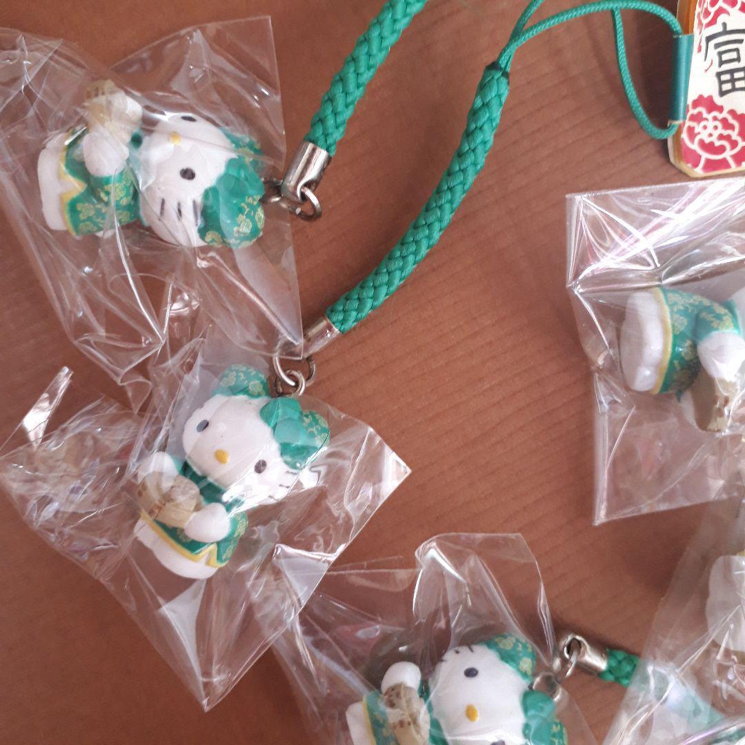 As is For Parts Sanrio Local Kitty Fuki Hoko Sakura Strap