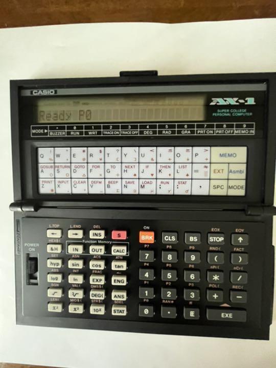 As is for Parts CASIO AX1 (pocket computer) junk