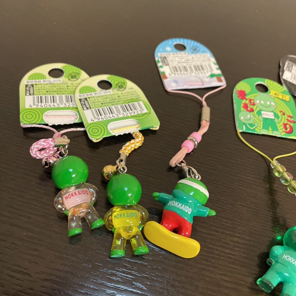 Marimokkori Hokkaido Clear version etc. 6 pieces in total Second hand strap key