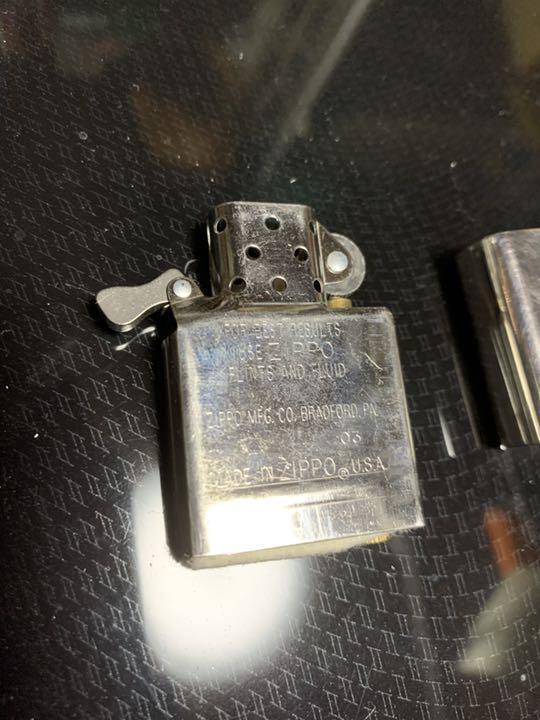 As is For Parts silver pure ZIPPO brand new