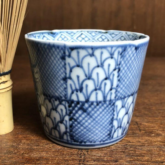 Edo period Soba Inoguchi Ichimatsu pattern Five-petaled flower