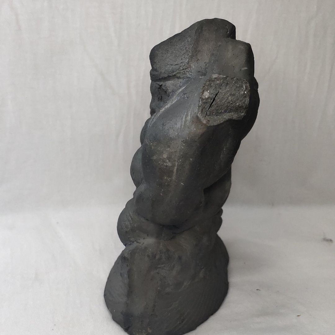 Mr. Ebisu Pottery Onigawara Unglazed Brick Buddha