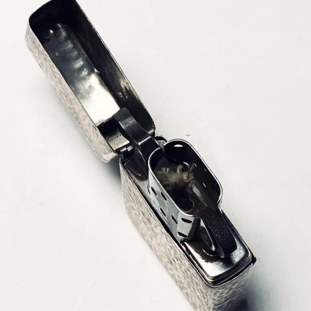 As is For Parts Zippo hammer tone sterling silver