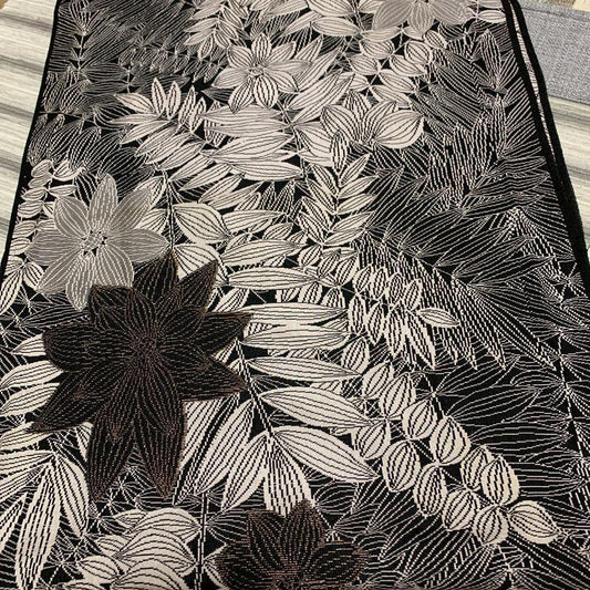 Pure silk kimono hagire about 35 x 132 long,