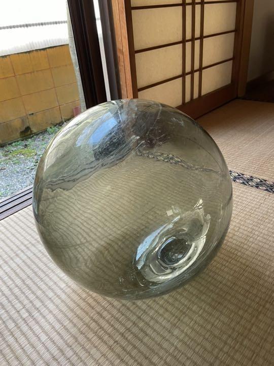Glass float Japanese Antiques　A-2