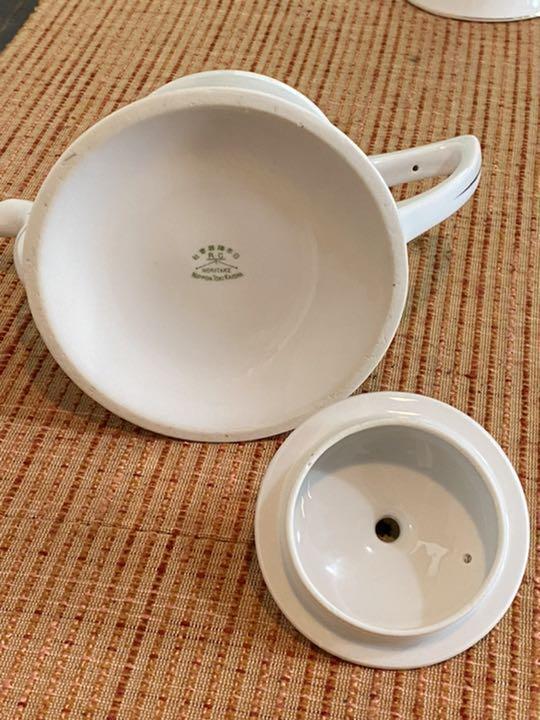 teapot sugar pot antique old noritake Japanese Antique A-1