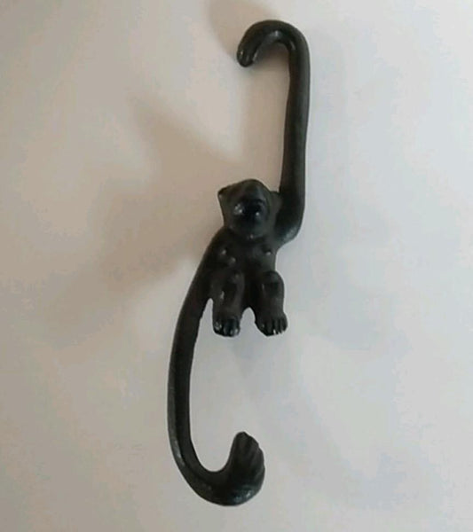 Jizai Kagi Monkey Japanese Antique
