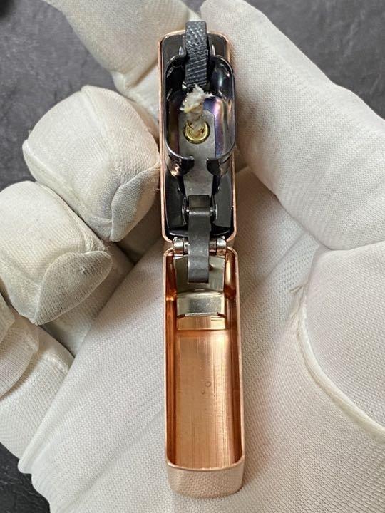 As is For Parts zippo Solid Copper Pure Copper Limited Edition Rare Model