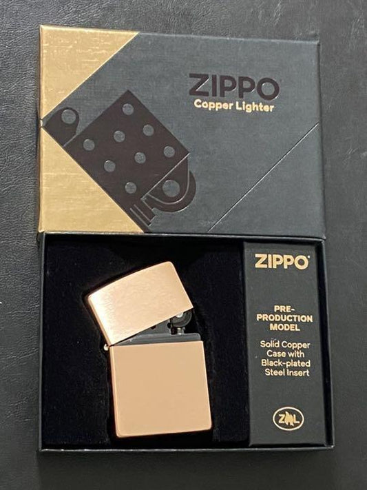 As is For Parts zippo Solid Copper Pure Copper Limited Edition Rare Model