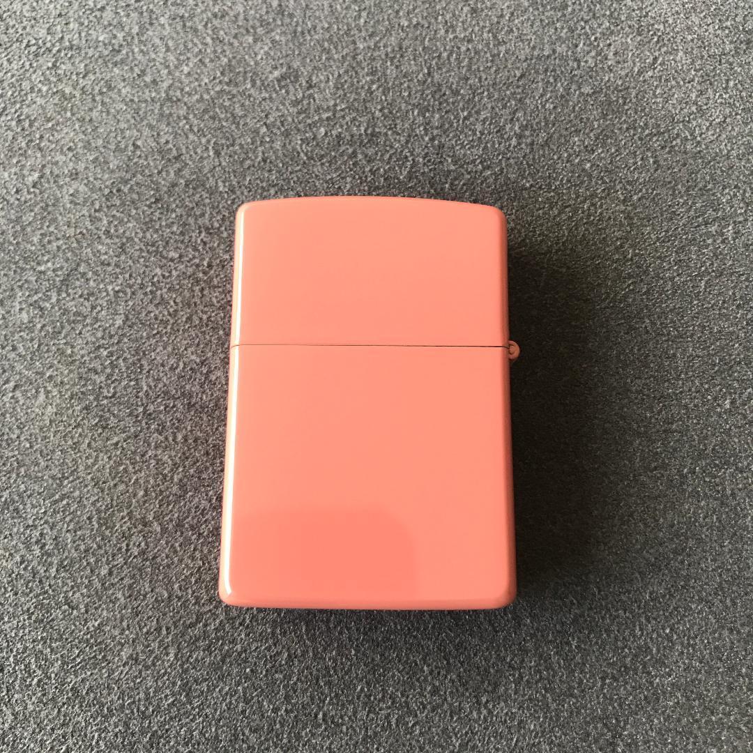 As is for Parts 1992 Zippo lacquered Fisherman pink unused no box