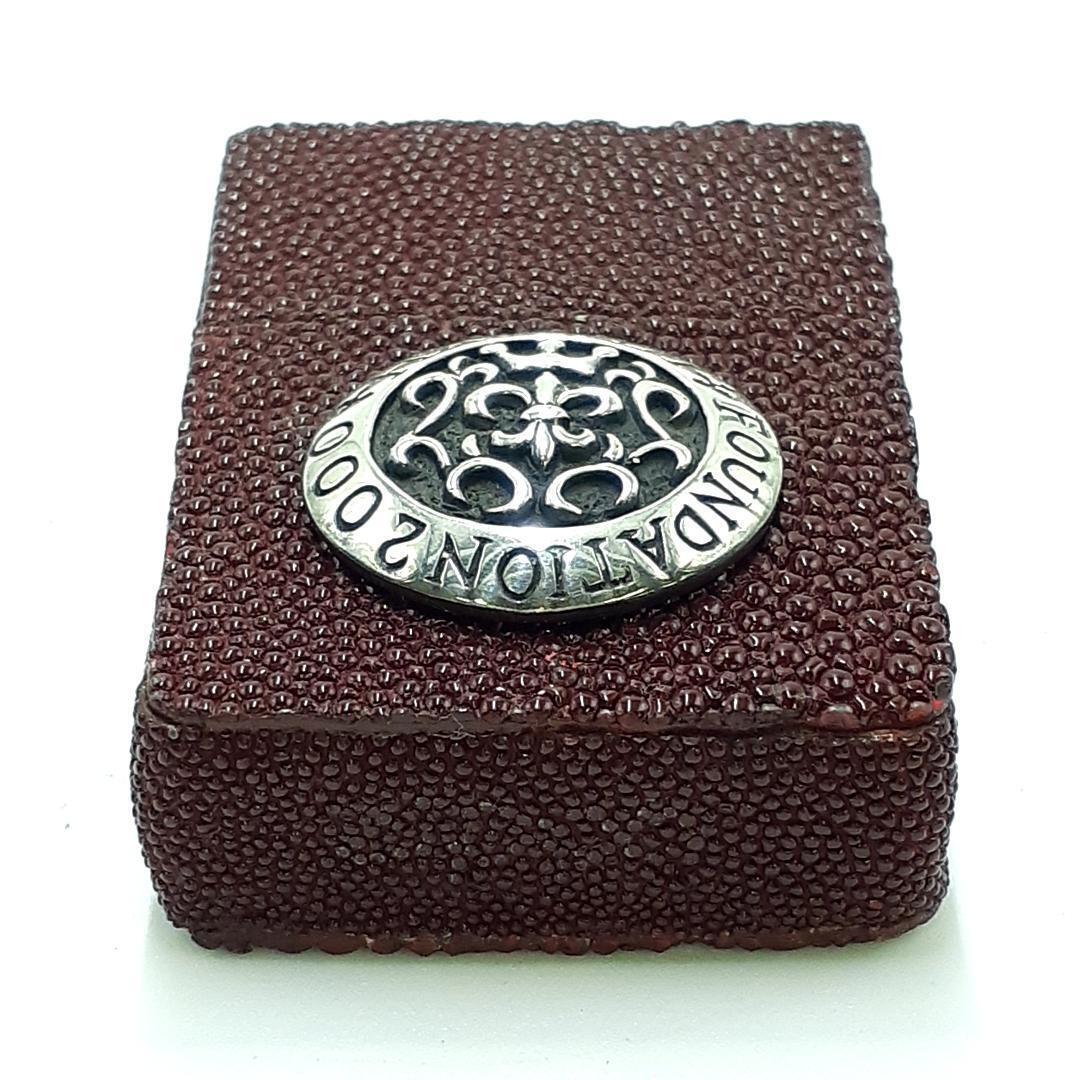 As is For Parts Hatari Leather Wallet Studio Zippo Oil Lighter