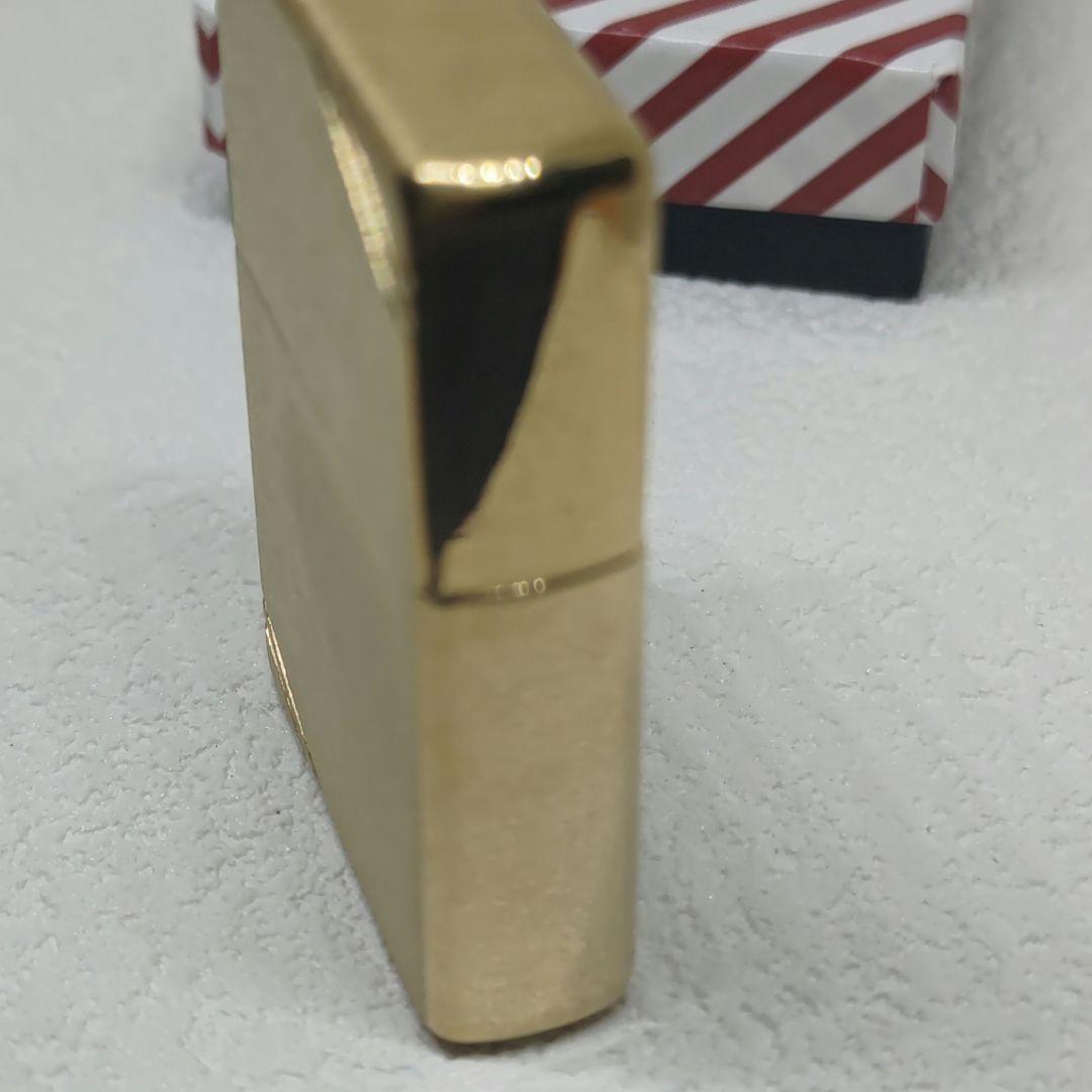 As is for parts Zippo lighter new unused 2021 brass diagonal line Zippo