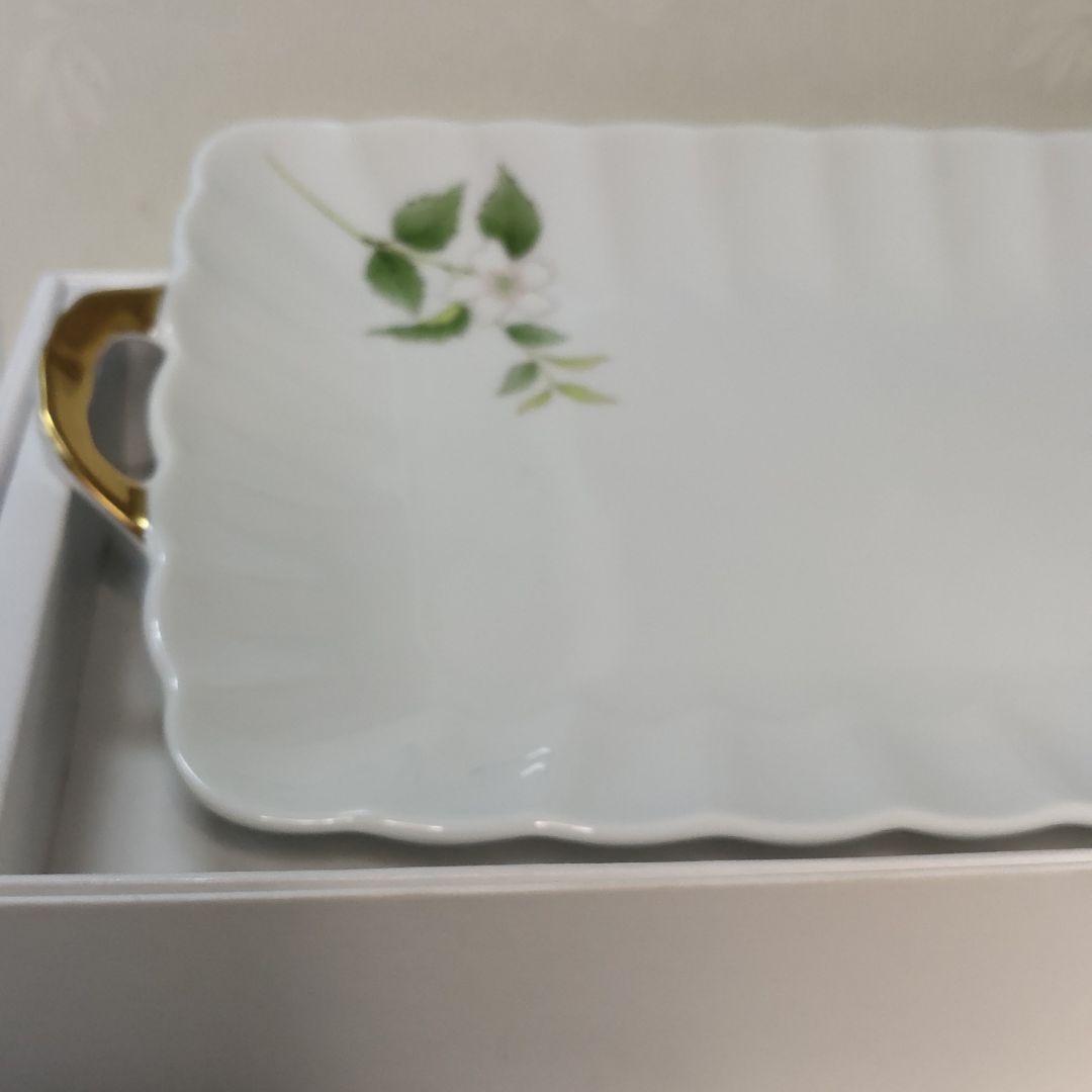 Koransha Sandwich tray Hand-painted long plate Common box