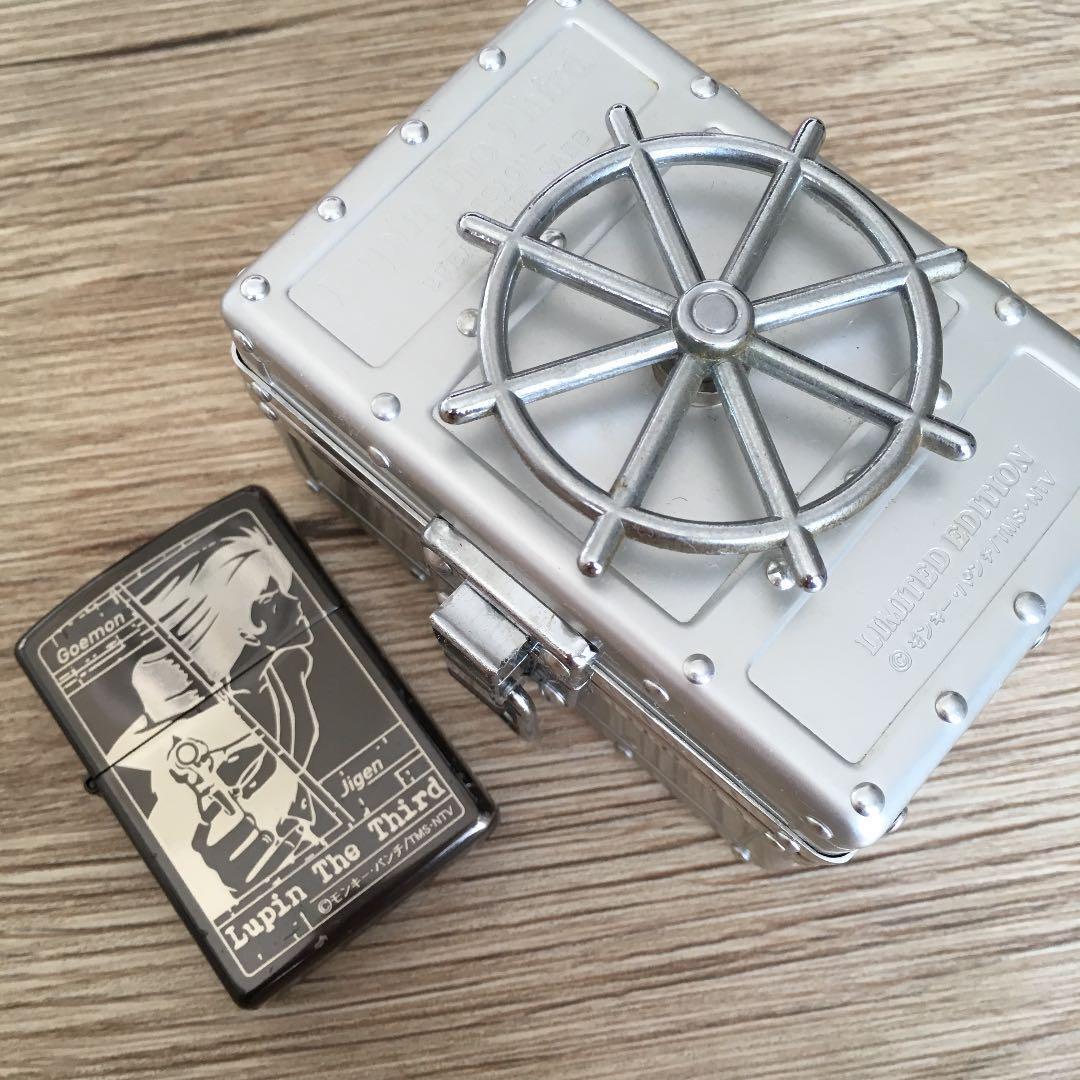 As is for parts ZIPPO lighter Lupine the 3rd Safe Jigen & Goemon