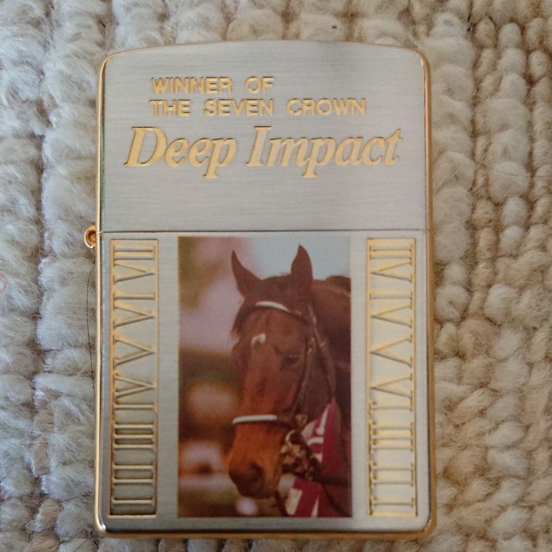 As is for parts Zippo lighter Deep Impact 7 crown commemorative serial number av