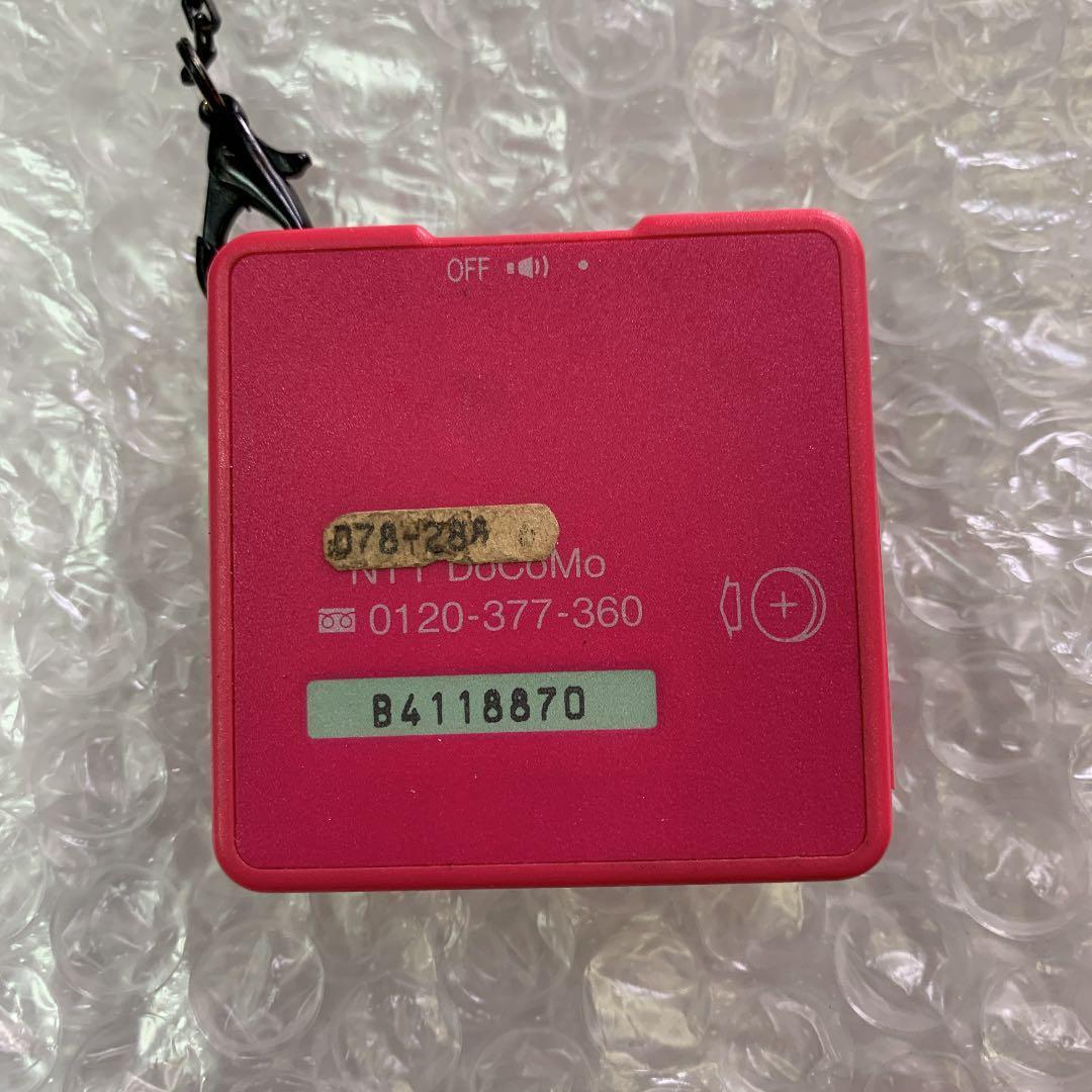 As is For Parts Rare docomo pager Parphy V pink electrification confirmed pager