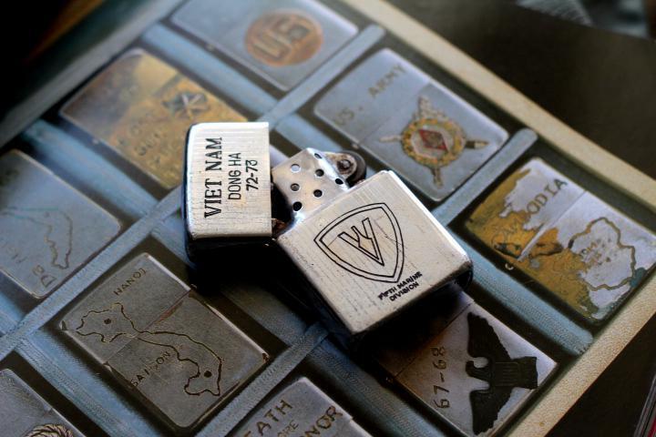 As is For Parts Vietnam ZIPPO 1972 [5th Marine Division] vzq301