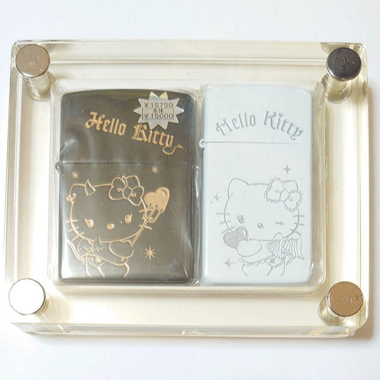 As is for parts ZIPPO HELLO KITTY pair set unused item