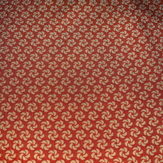 Pure silk crepe kimono hagire about 36 x 164 crepe orange orange