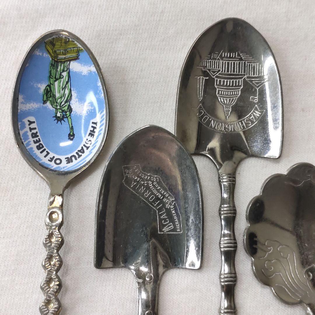 6 coffee spoons Stainless steel American collector release