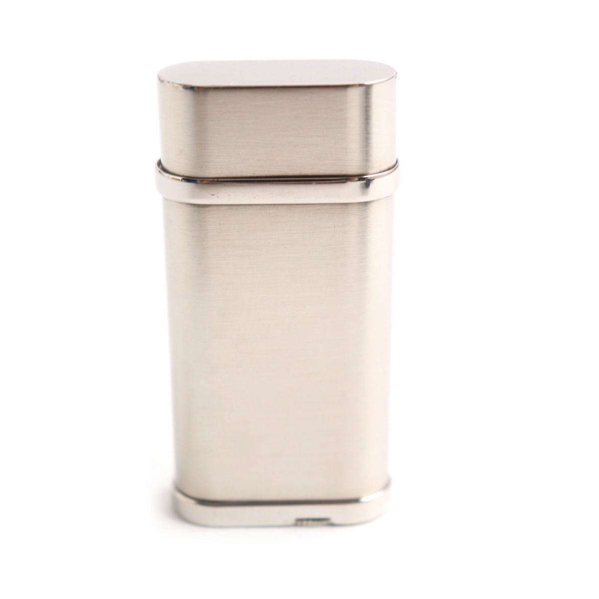 As is For Parts Cartier Godron logodecole logo roller type gas lighter silver