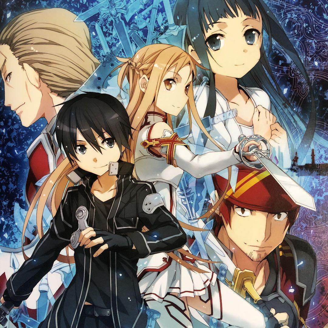 4 Sword Art Online SAO posters sold in bulk