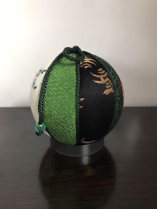 Temari Interior decoration  [Daruma  Good luck  Green Pray for success