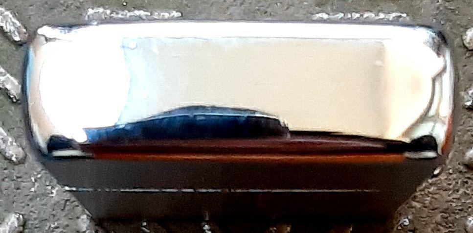 As is for parts ZIPPO lighter SOLID BRASS LIGHTER