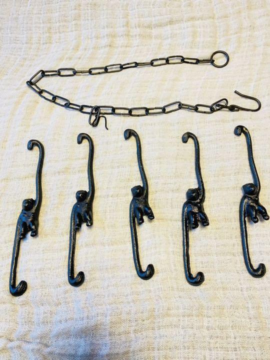 Jizai kagi Hook iron
