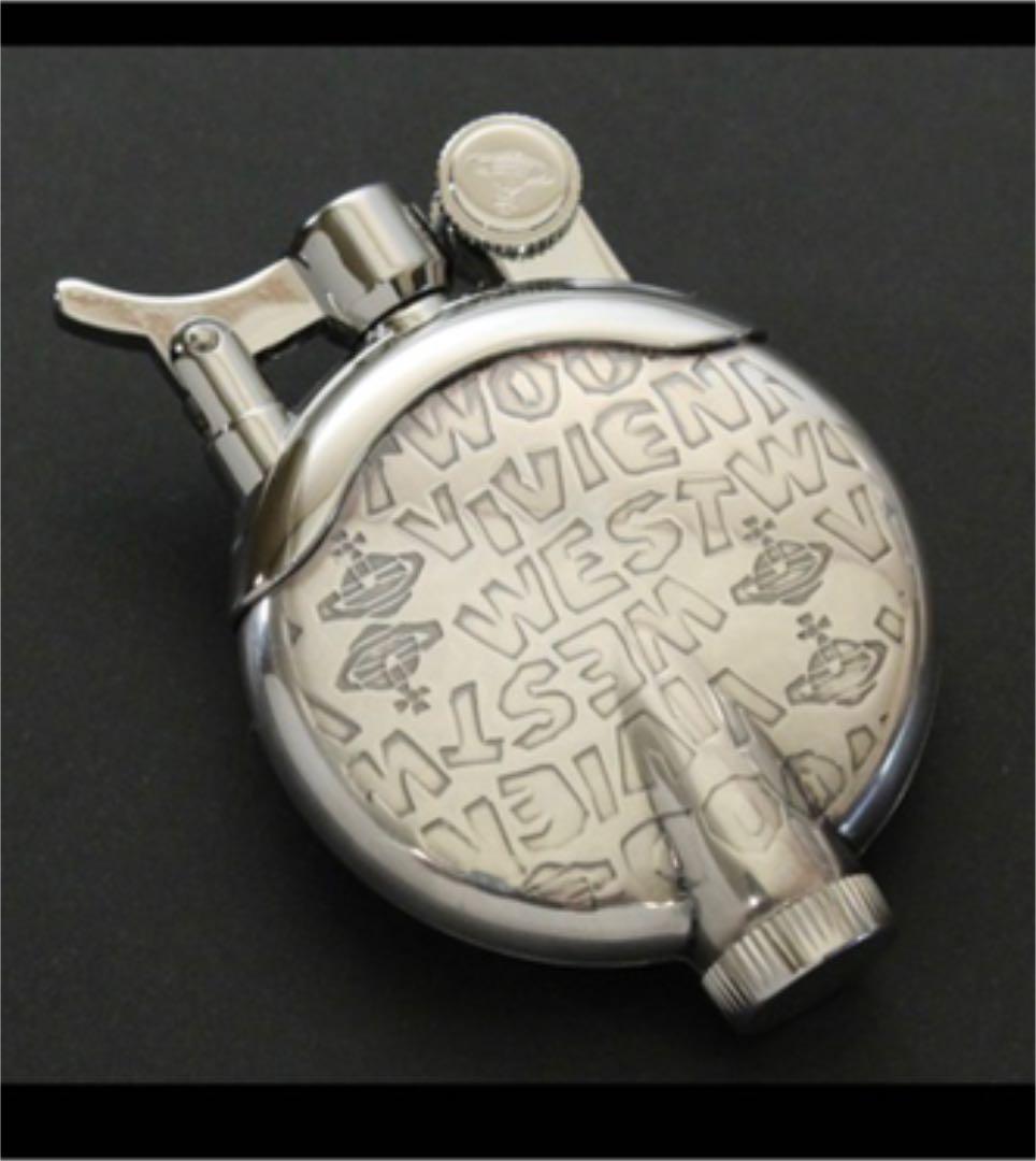 Vivienne Westwood Oil lighter Tank type silver