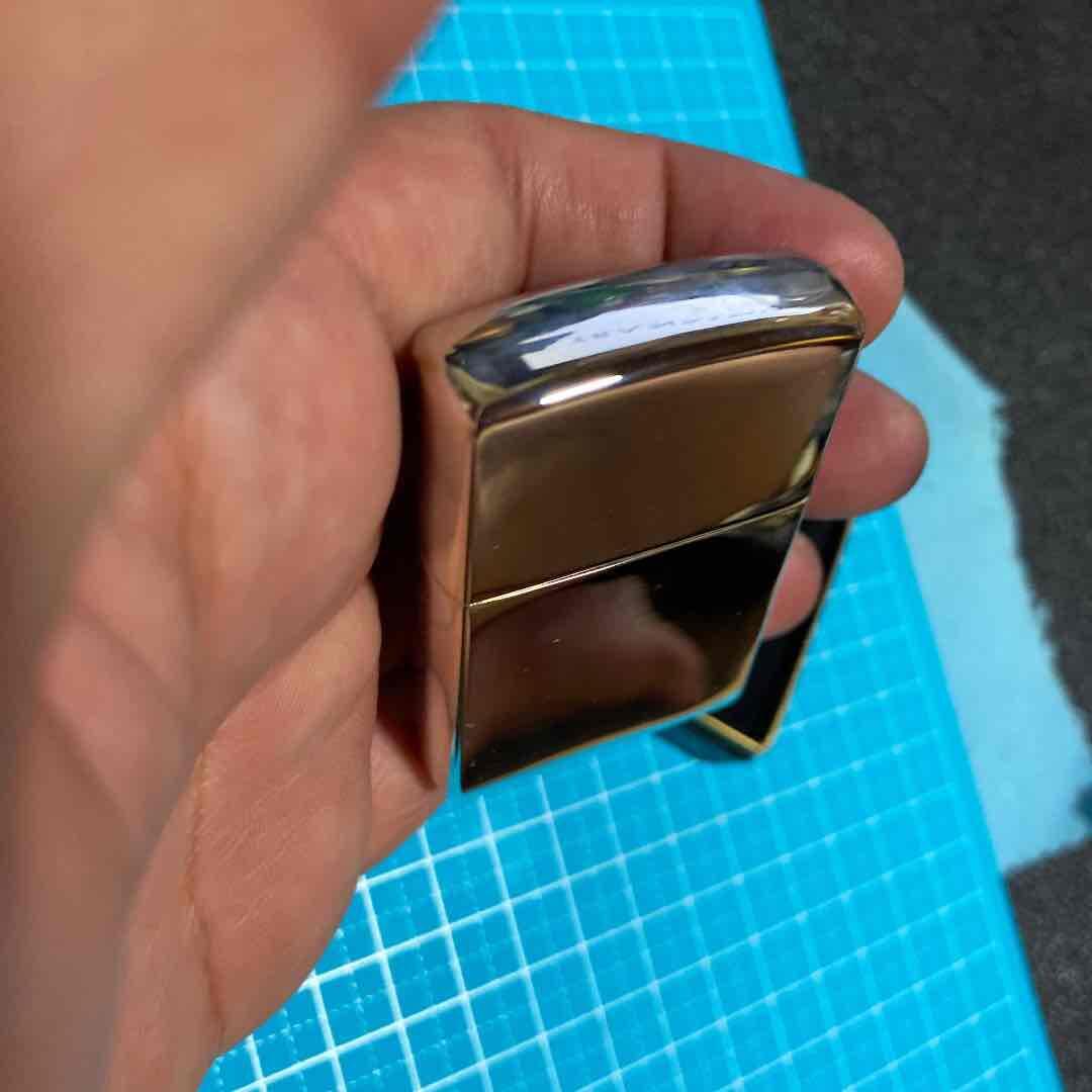 As is for parts Final price zippo limited edition PALUN junk stain oil lighter