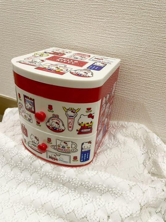 Sanrio Hello Kitty Plastic Chest Retro
