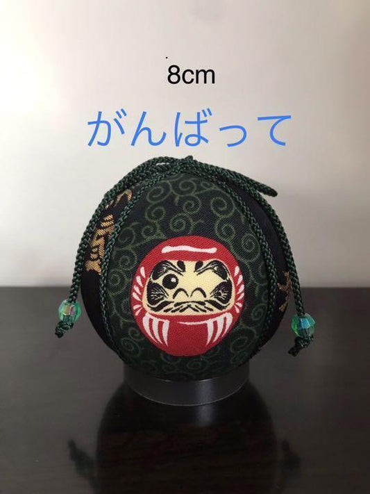 Temari Interior decoration  [Daruma  Good luck  Green Pray for success