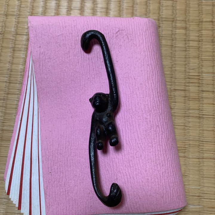 Jizai Kagi Monkey Japanese Antique A-1
