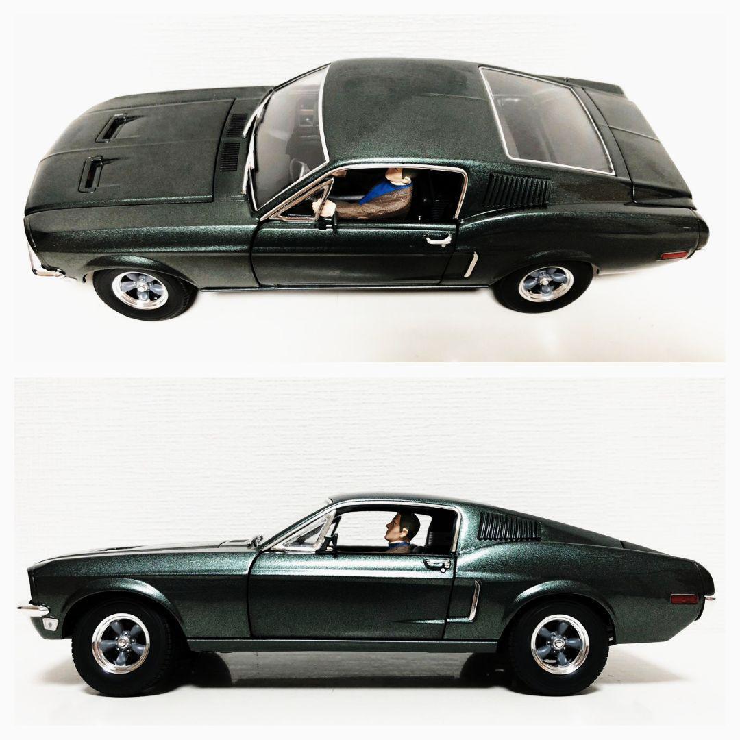 GL/'68 Ford Mustang Mustang 1/18 with figure