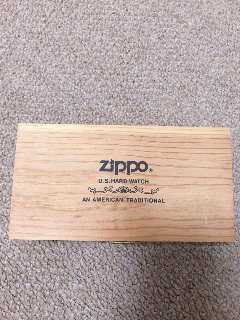 as is for parts ZIPPO pocket watchWith analog clock light function
