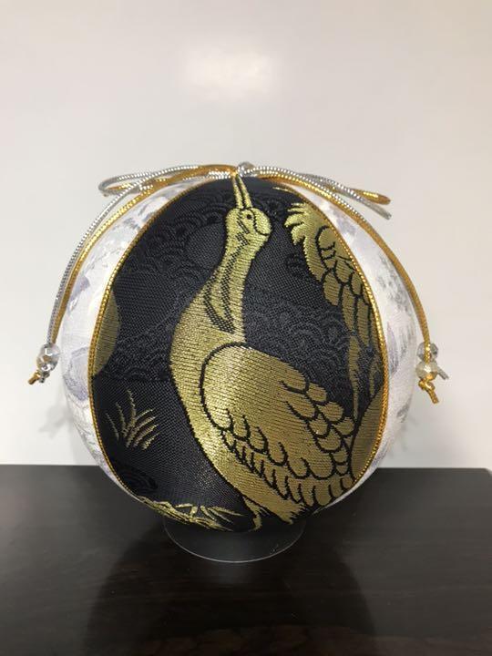 Temari Interior decoration  gift New Year Red-crowned crane